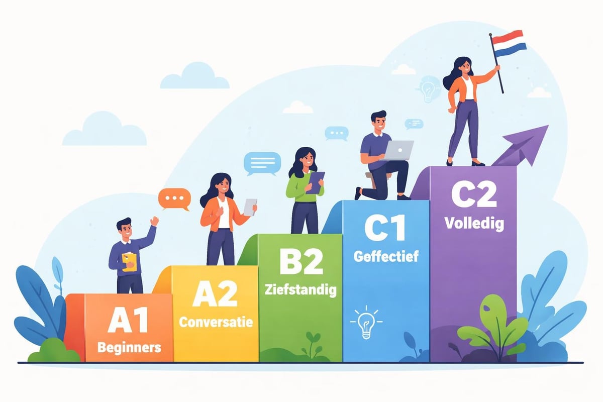 Niveauindeling Nederlandse taalopleidingen