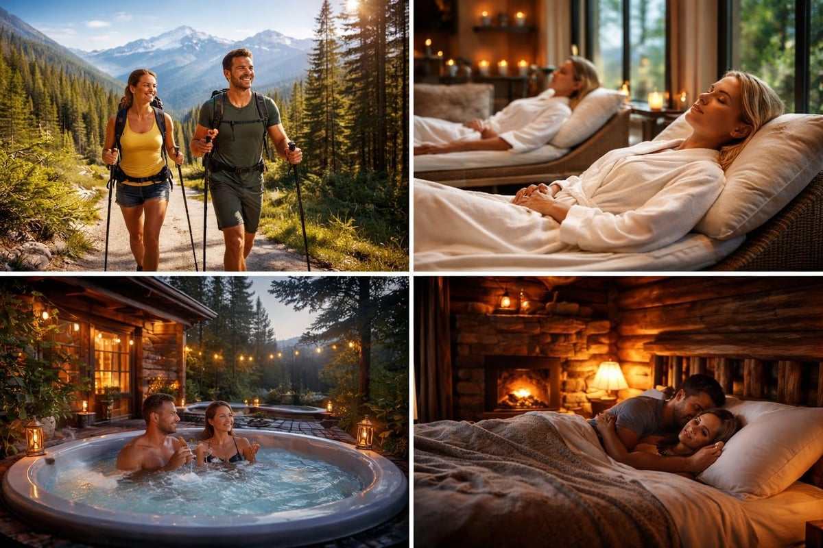 Daily spa cabin routine