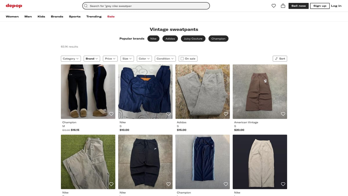 7 Best Vintage Sweatpants Mens Styles to Try in 2026 - Nike Swoosh Vintage Fleece Pants