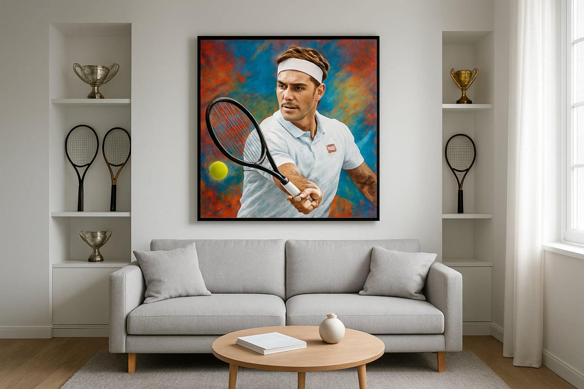Decorating Tips: Showcasing Your Federer Posters