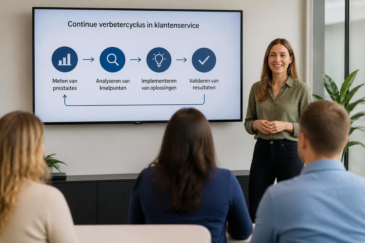 Customer service improvement cycle