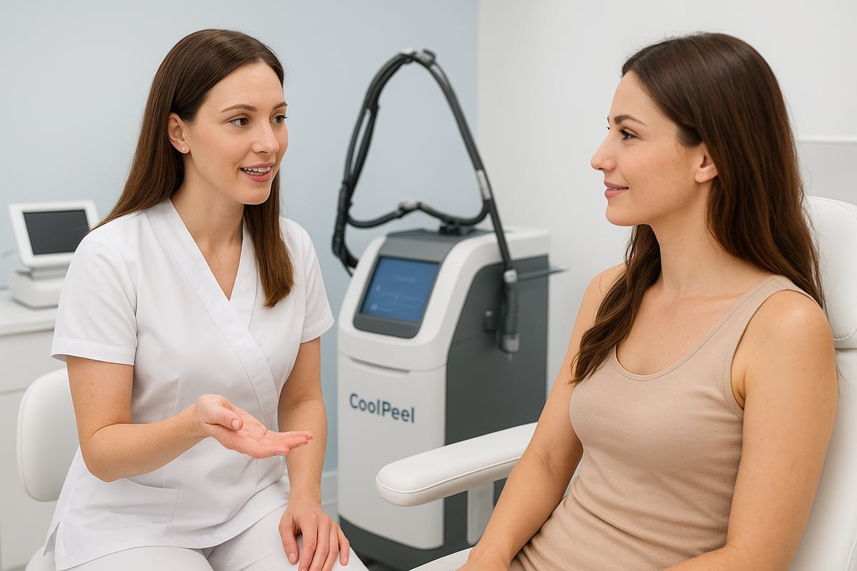 The Cool Peel Laser Treatment Process: Step-by-Step