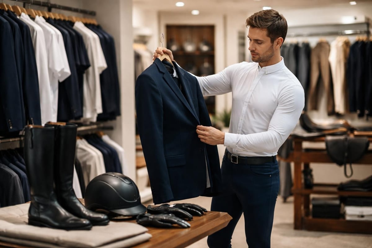 Men's riding wear design considerations