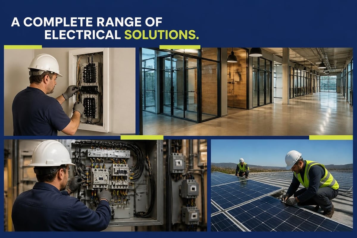 Electrical contractor service capabilities