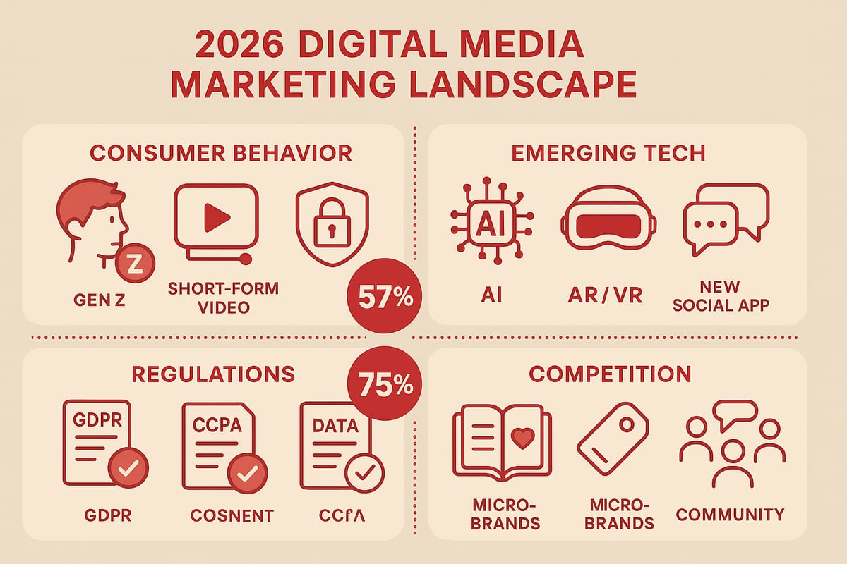 Understanding the 2026 Digital Media Marketing Landscape