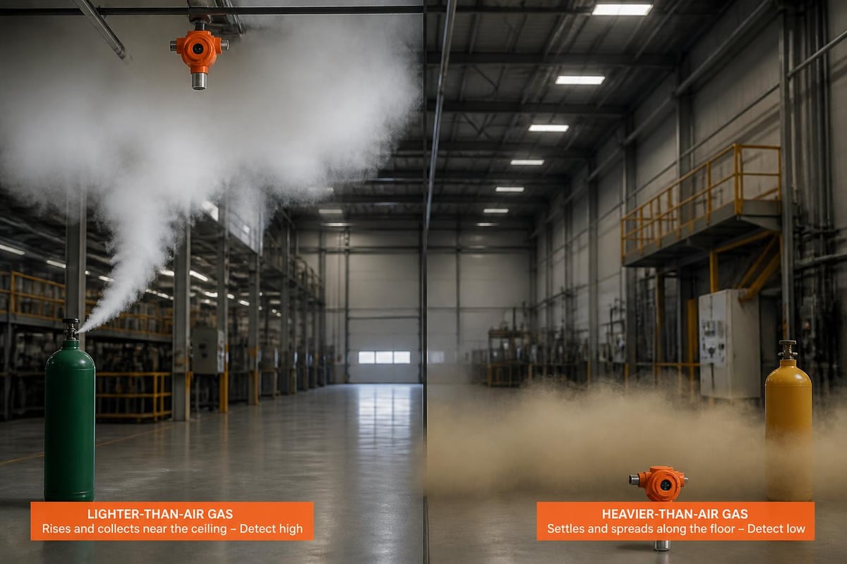 Gas Detection Systems: B2B Guide for Industrial Safety Strategic sensor placement