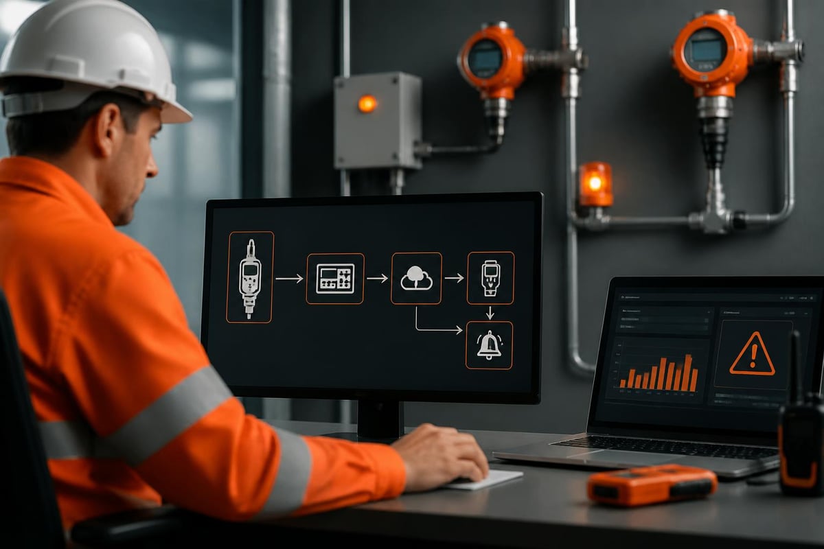 Gas Detection Systems: B2B Guide for Industrial Safety Integrated safety ecosystem