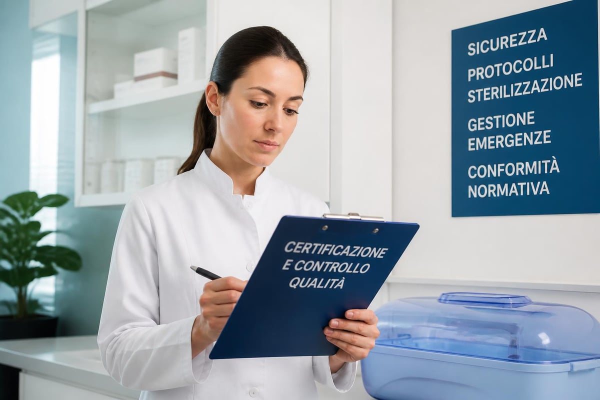 Protocolli sicurezza clinica estetica