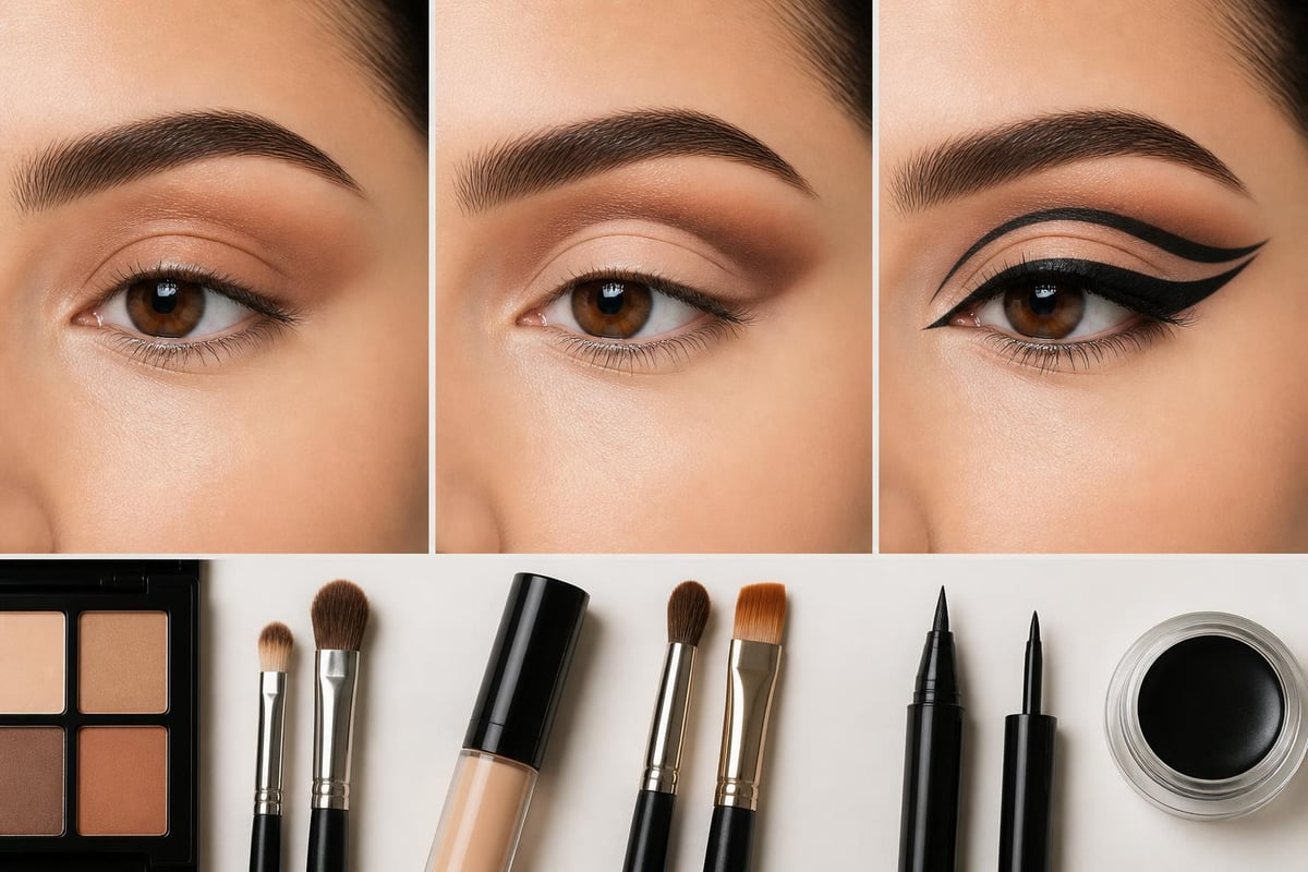 Advanced eye makeup techniques comparison