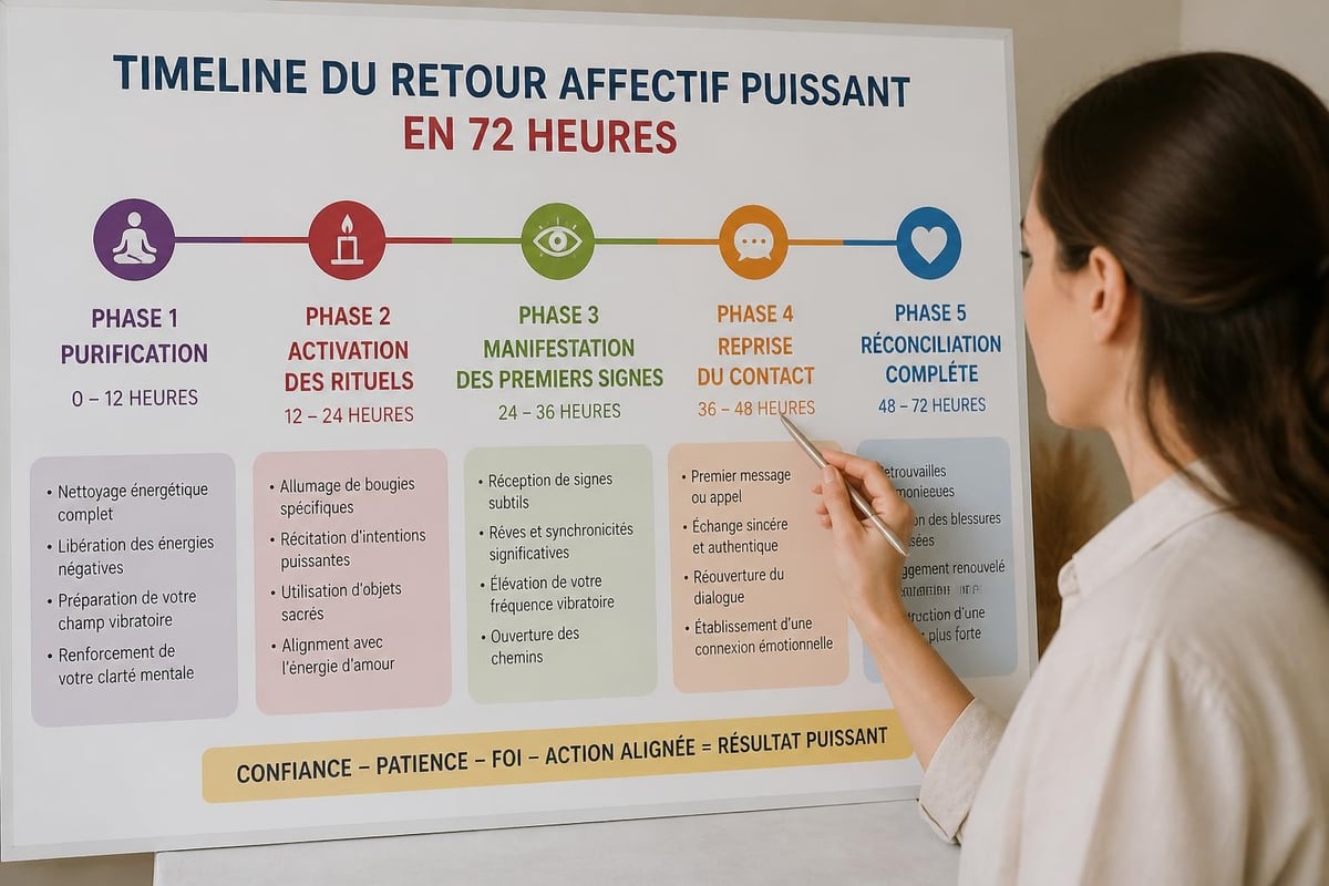 Chronologie retour affectif