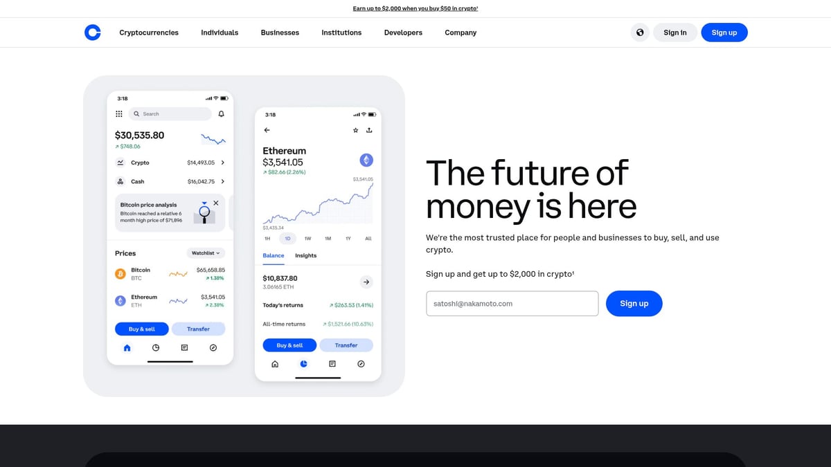 7x Beste Crypto Platform 2025: Vind Jouw Ideale Exchange - Coinbase