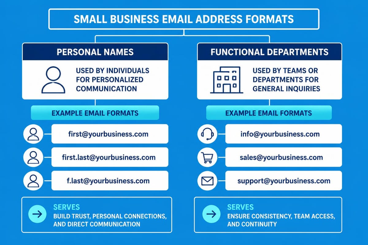 Email address structure comparison