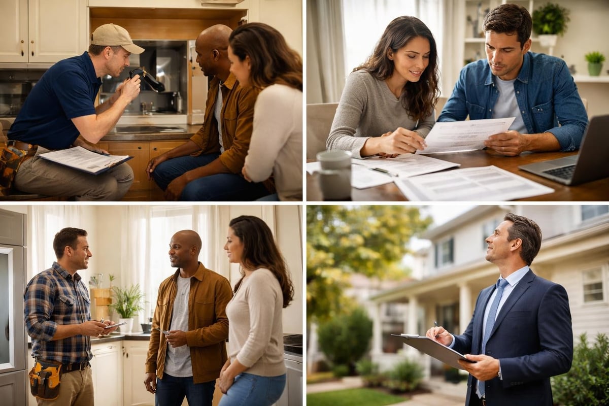 Home inspection and appraisal management