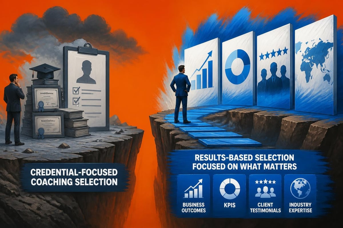 Credential vs outcome comparison