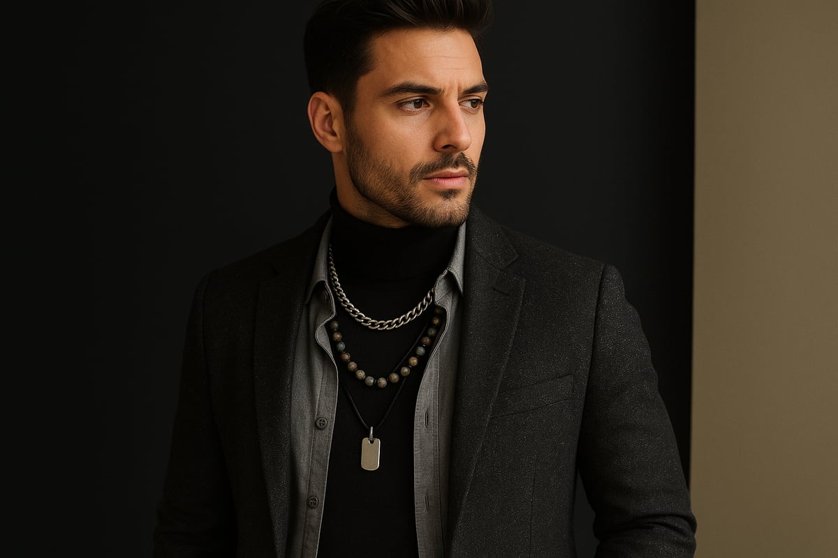Style Advice: How to Wear a Men's Necklace in 2026
