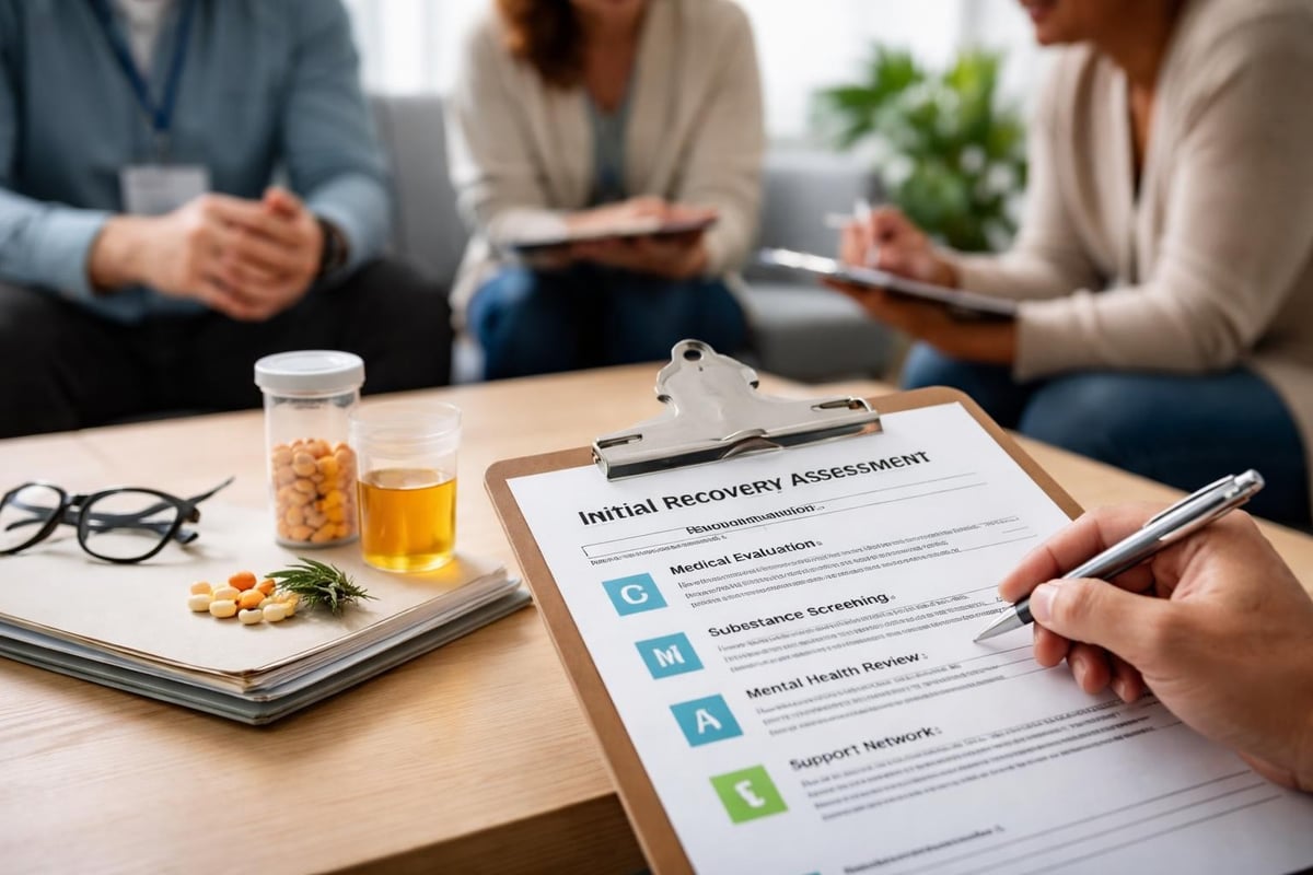 Assessment and preparation phase of recovery