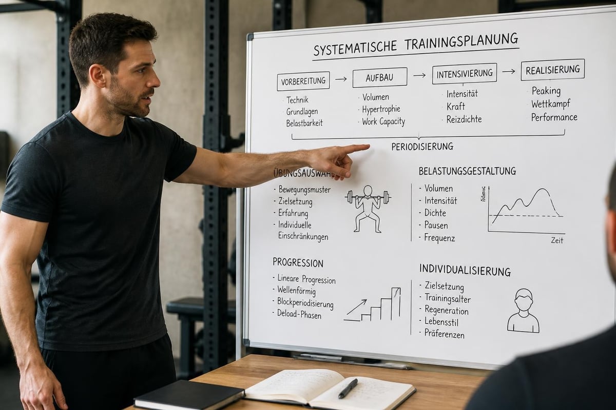Trainingsplanung Fitness Coach