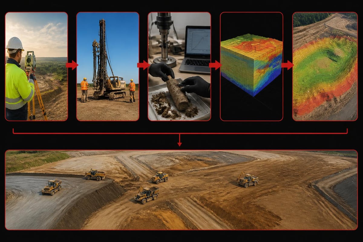 Earthworks planning workflow