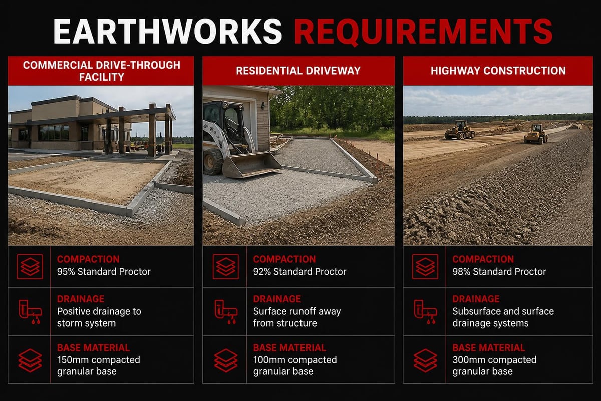 Earthworks applications comparison