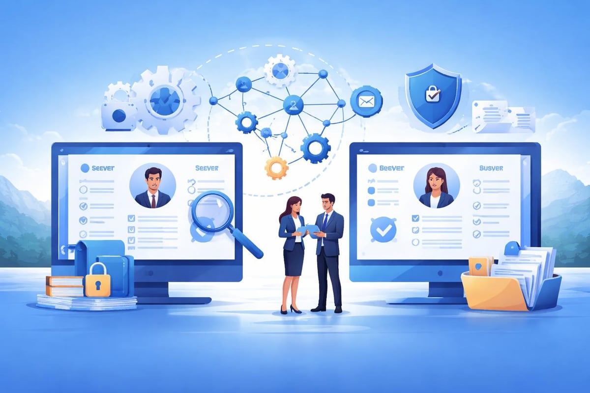 Modern M&A platform workflow