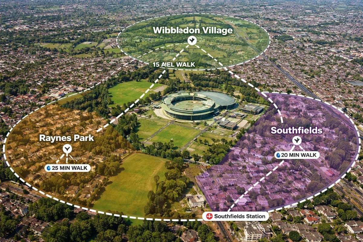 Wimbledon neighborhood zones