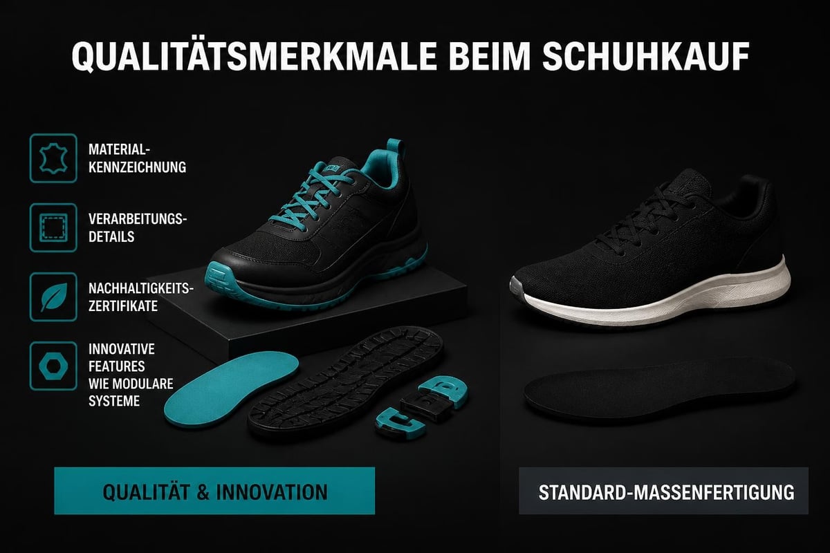 Qualitätskriterien Schuhe