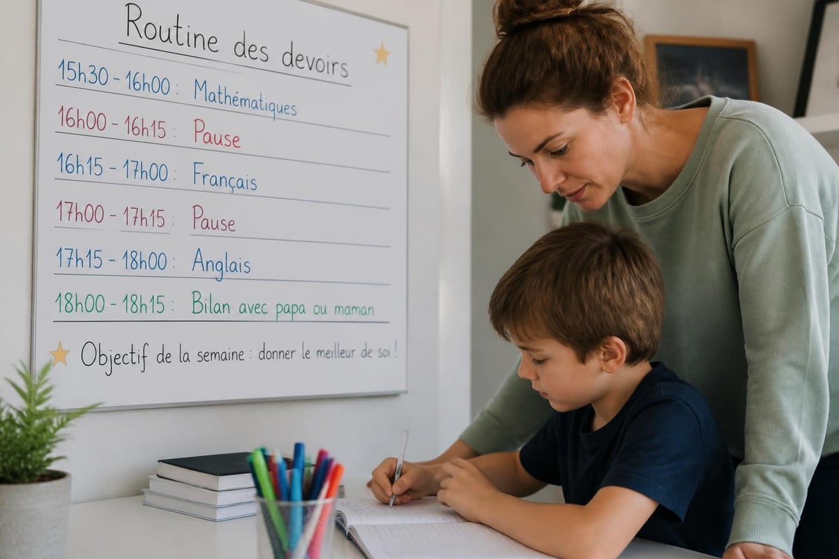 Routine devoirs efficace