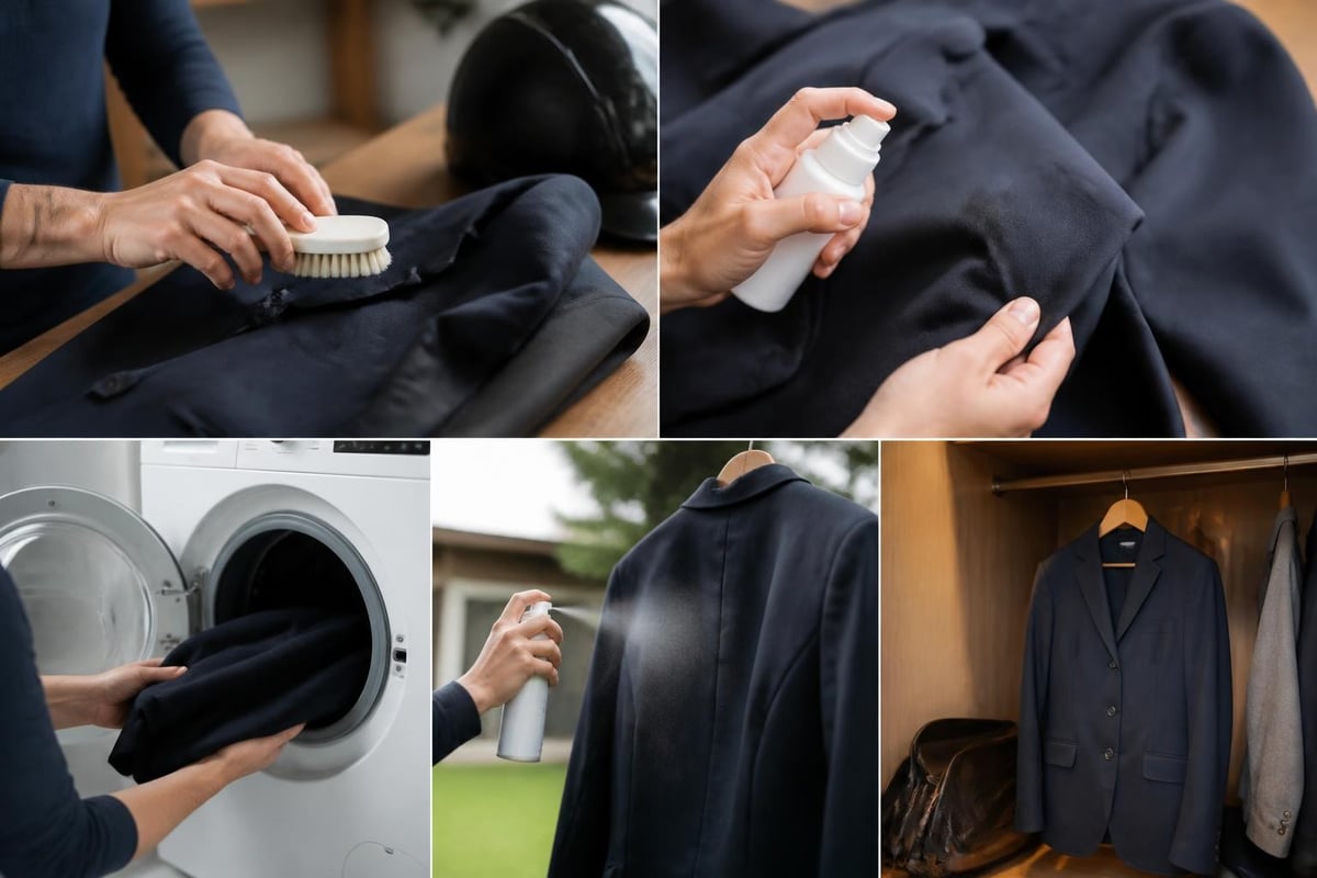 Coat care routine