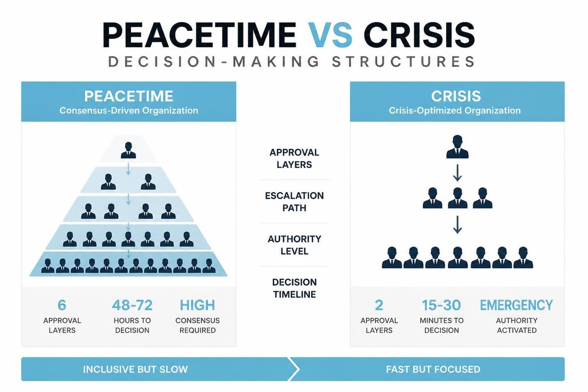 Decision authority framework