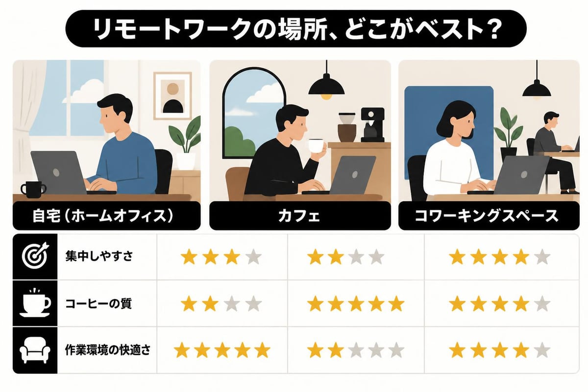 リモートワーク環境の選択肢