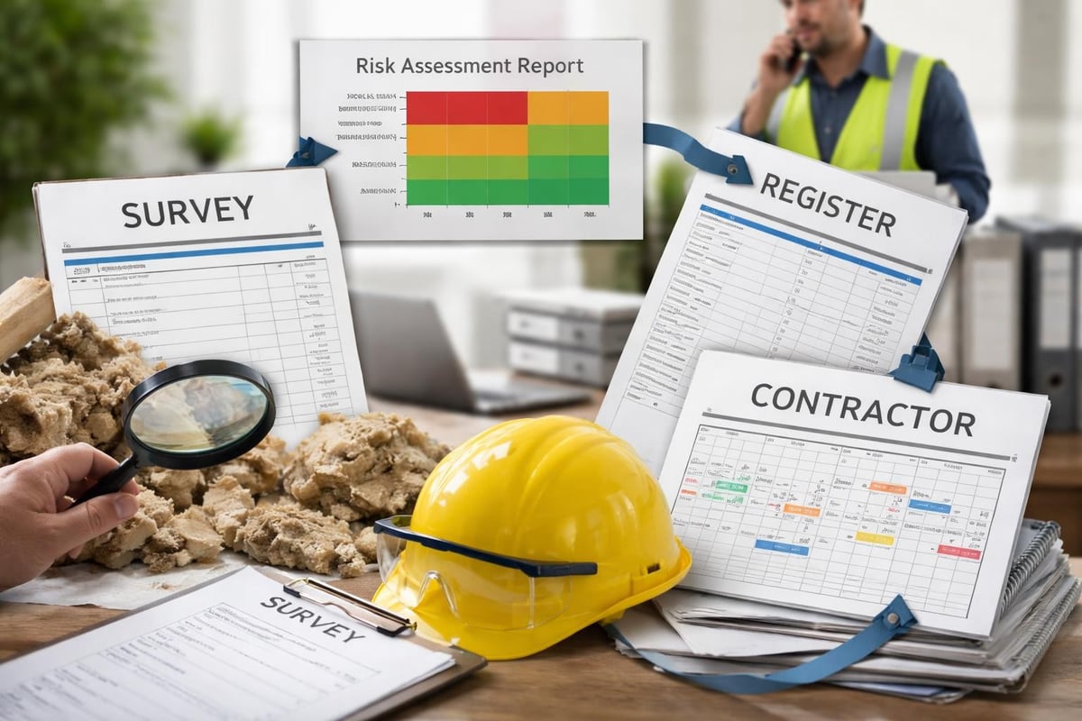 Asbestos management workflow