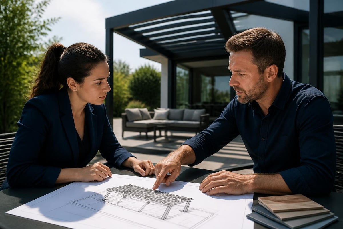 Pergola design consultation process