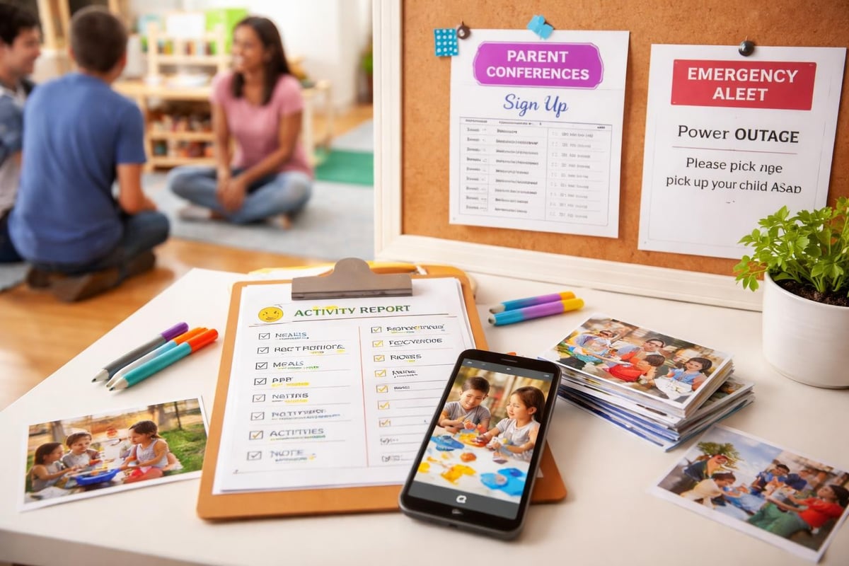 Daycare communication methods