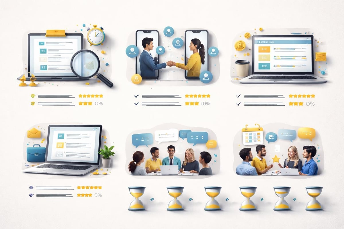 Remote job search strategy