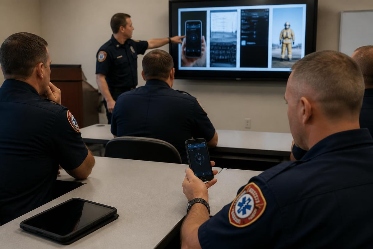 Emergency training scenario