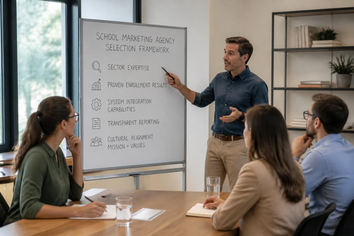 Marketing partner evaluation criteria