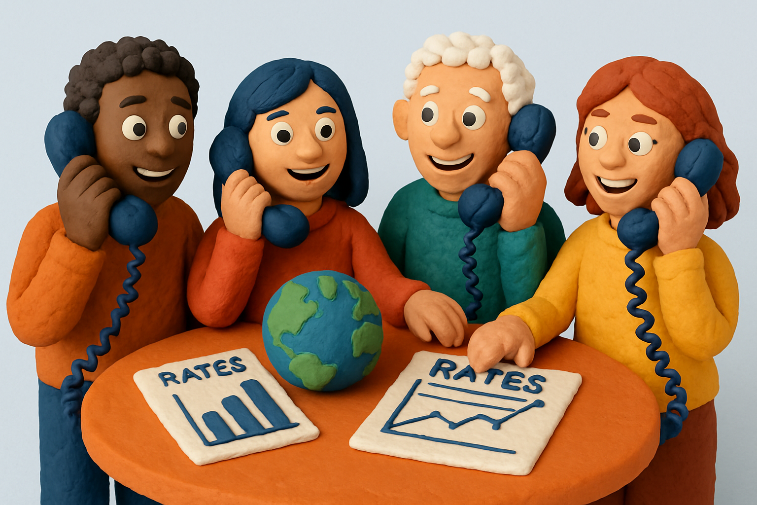 How Rebtel Call Rates Work in 2025