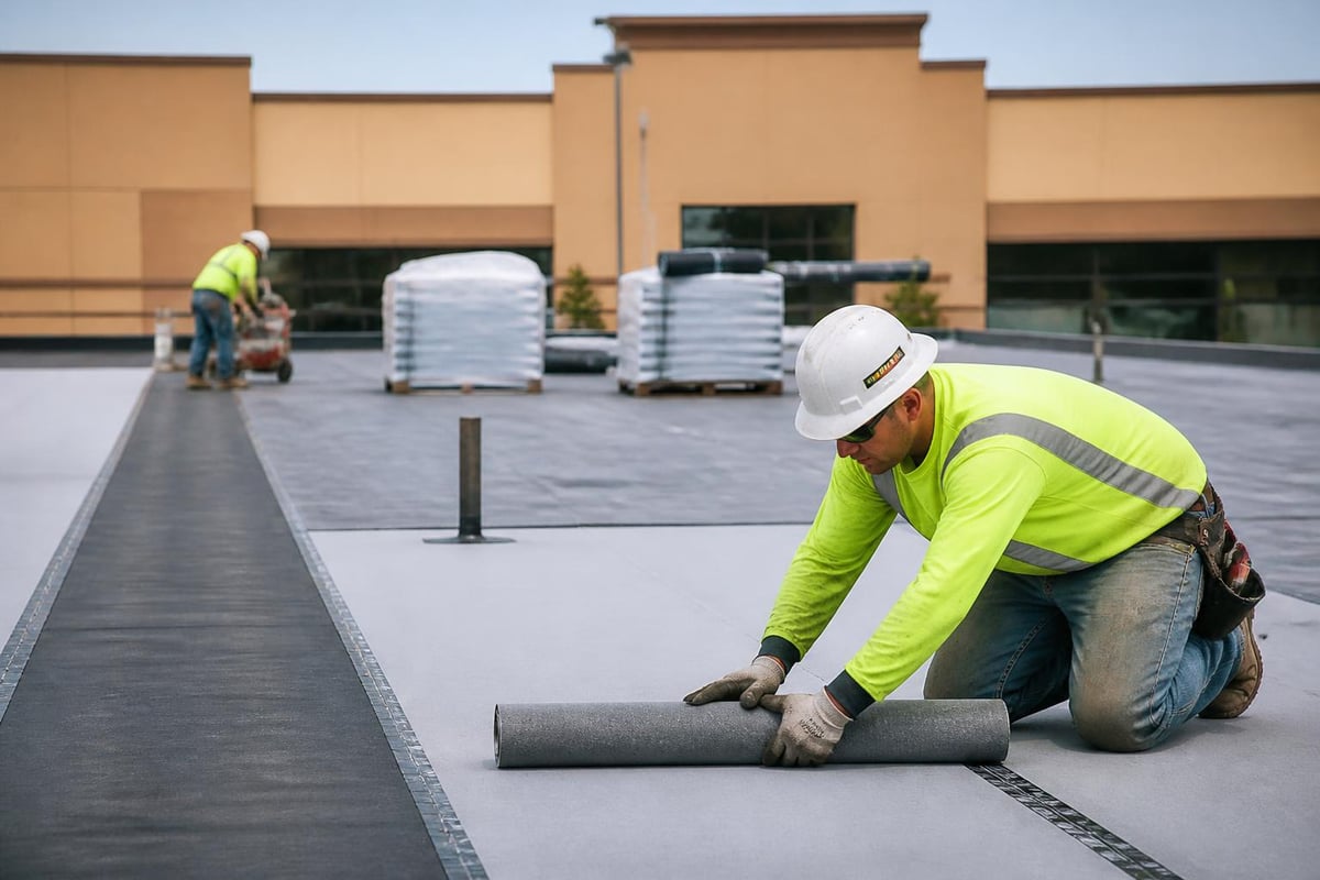 Commercial roofing project timeline