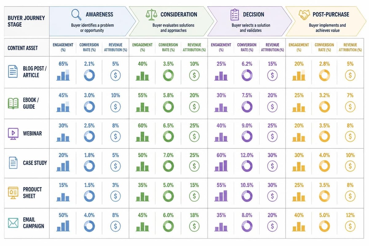 Content performance dashboard