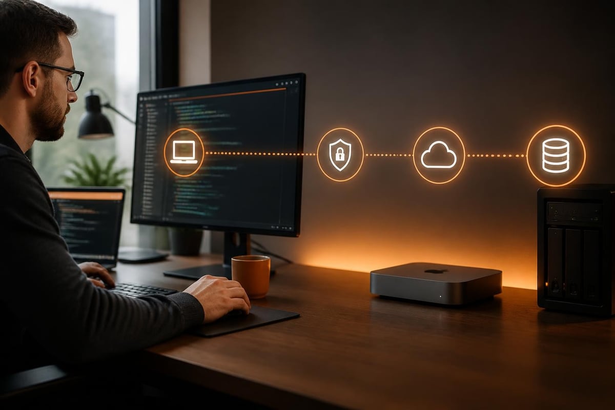 Remote Mac Mini development workflow