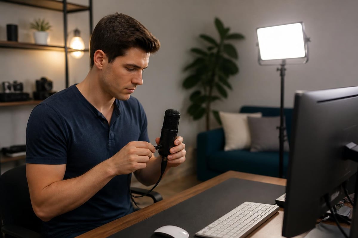 Screen recording setup checklist
