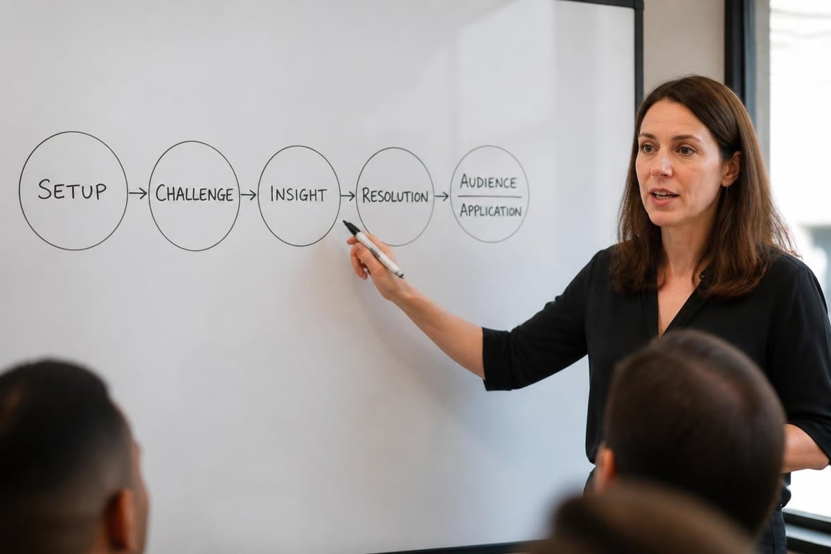 Interview storytelling framework