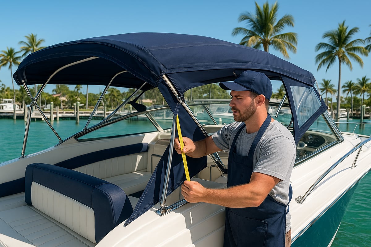 Step-by-Step: Choosing, Ordering, and Installing Boat Canvas in Florida