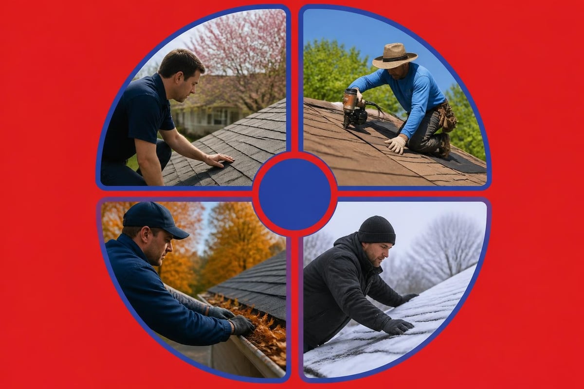 Roof maintenance schedule