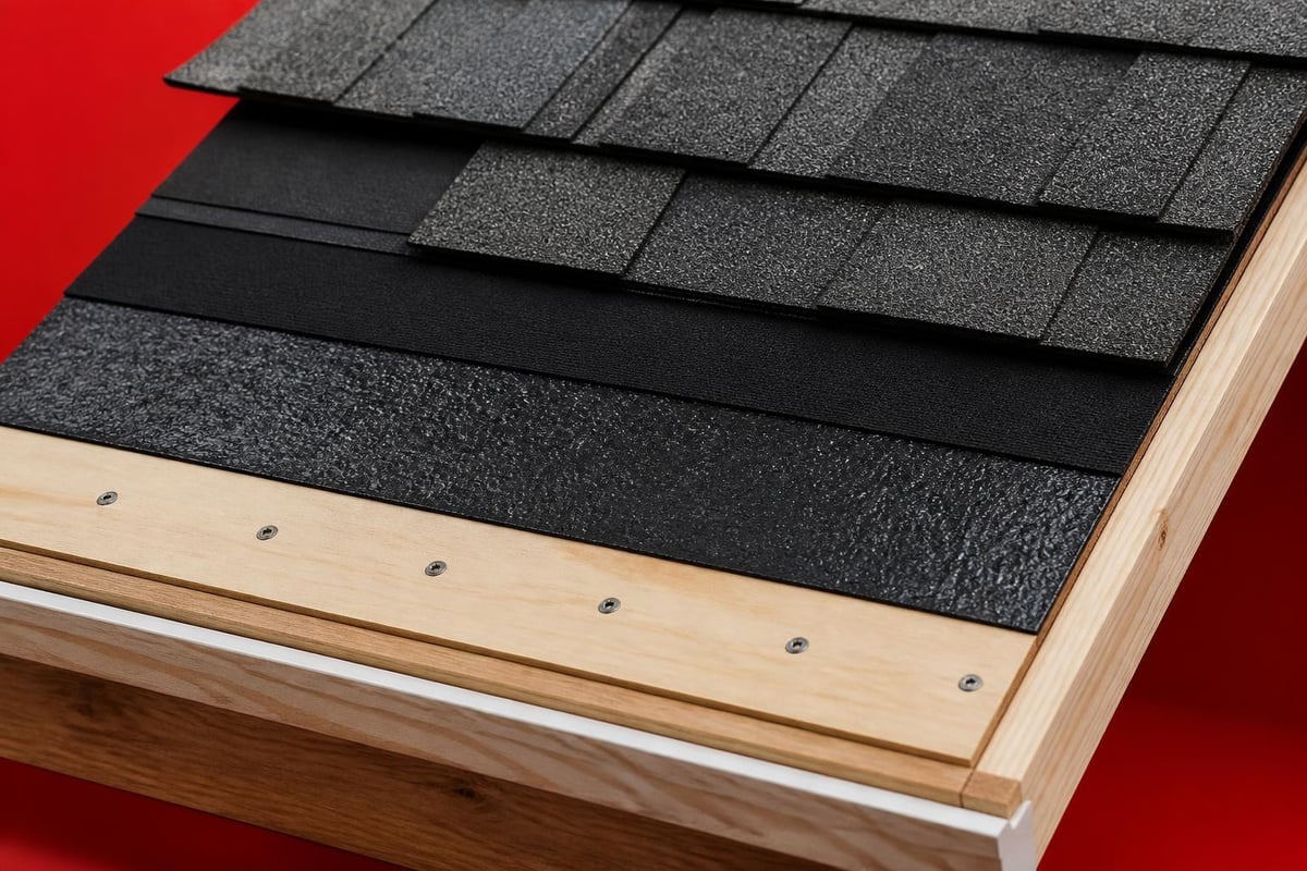 Fortified roofing layers