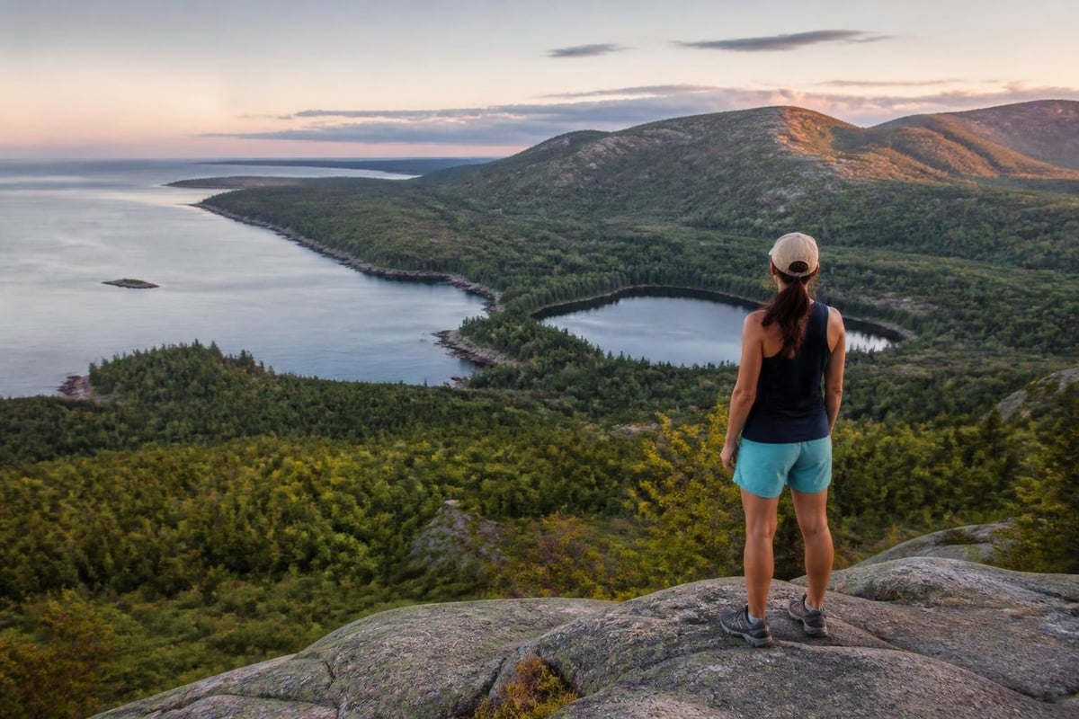 Acadia National Park coastal features