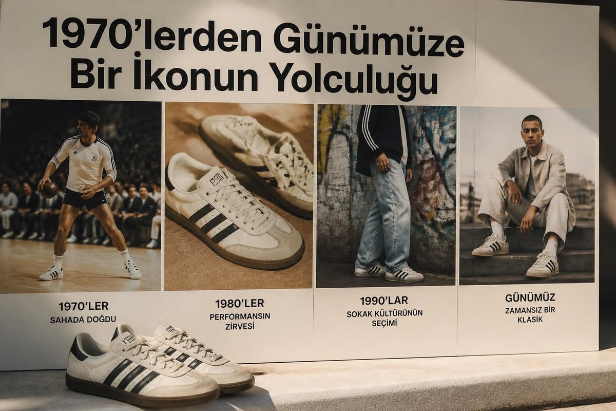 Adidas Handball evolution timeline