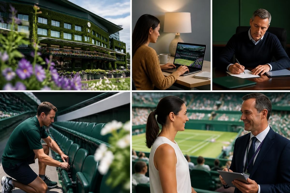 Marketing timeline for tennis properties
