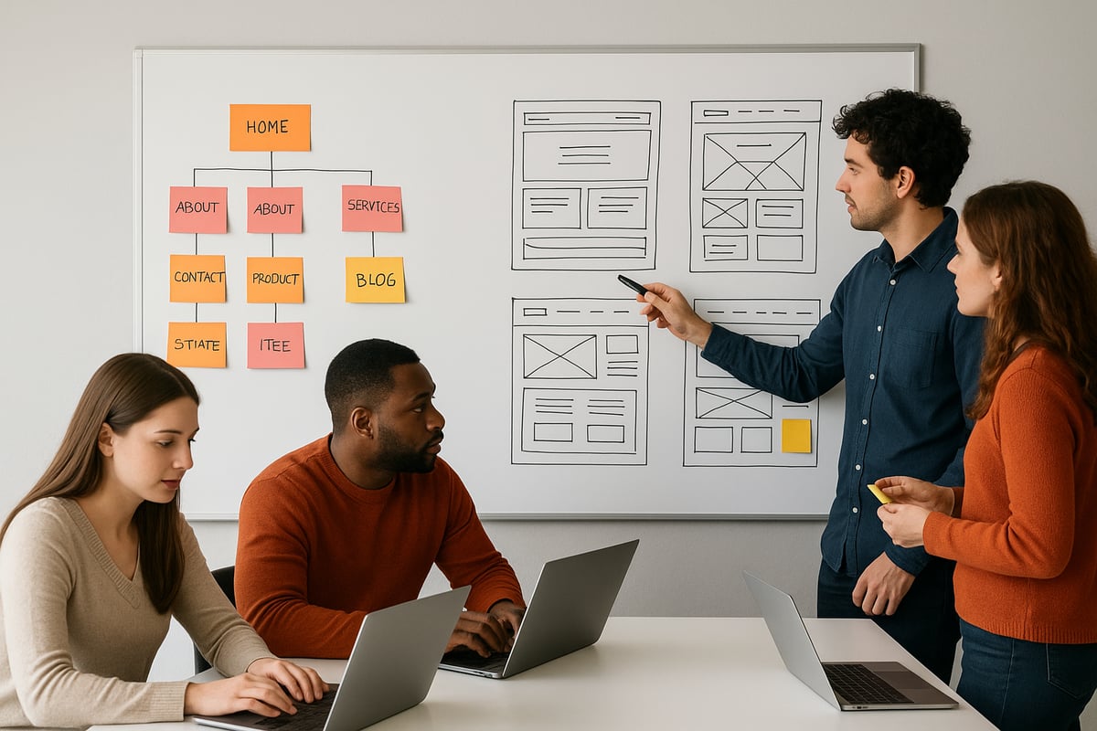 Schritt 2: Struktur und Designentwicklung