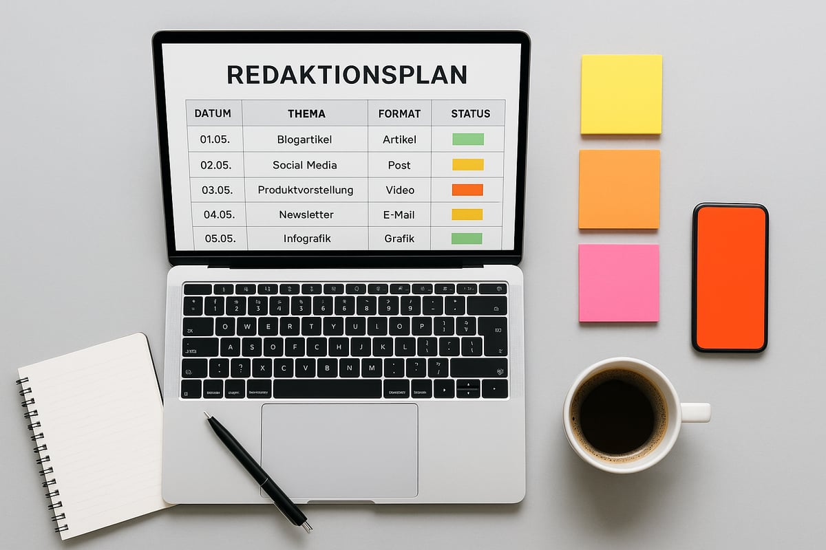 Schritt 3: Content-Strategie & Redaktionsplan
